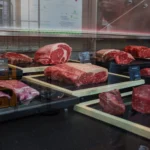 Cortes de carne de Ávila en la carnicería