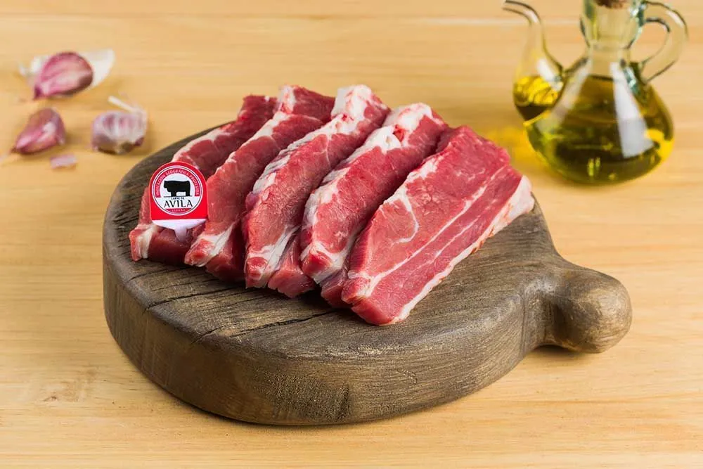 Churrasco de carne de raza avileña, Carne de Ávila IGP